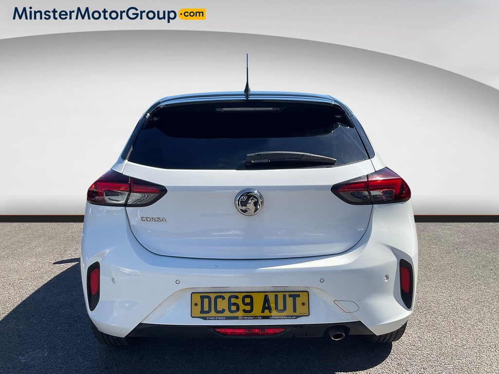 Vauxhall Corsa Sri Turbo DC69AUT White #3