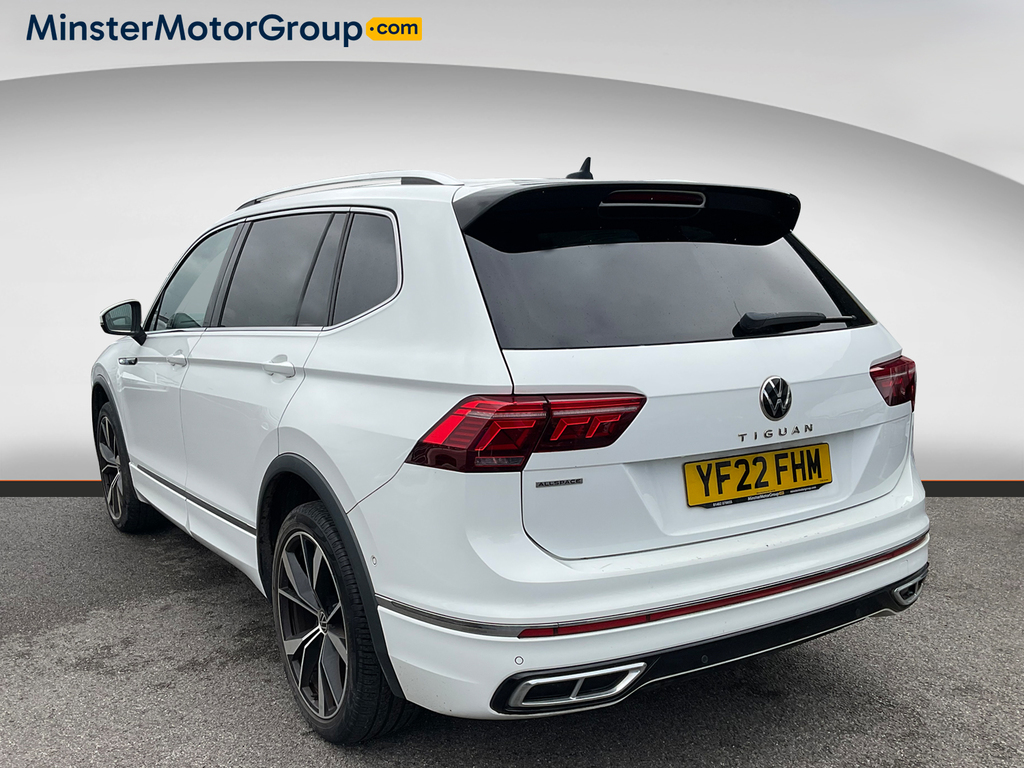 Volkswagen Tiguan Allspace R-line Tsi S-a YF22FHM White #4