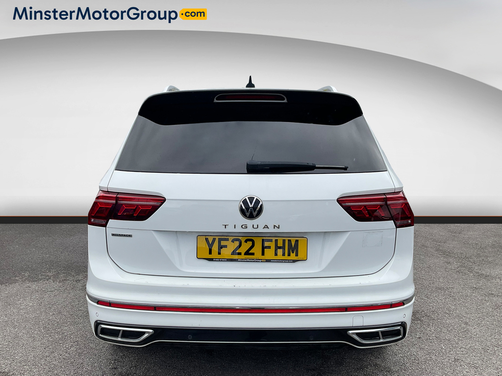 Volkswagen Tiguan Allspace R-line Tsi S-a YF22FHM White #3