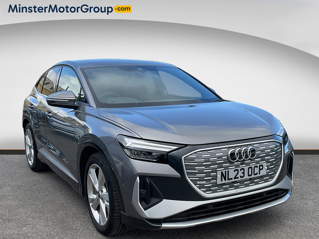 Audi Q4 E Tron S Line 40 Grey