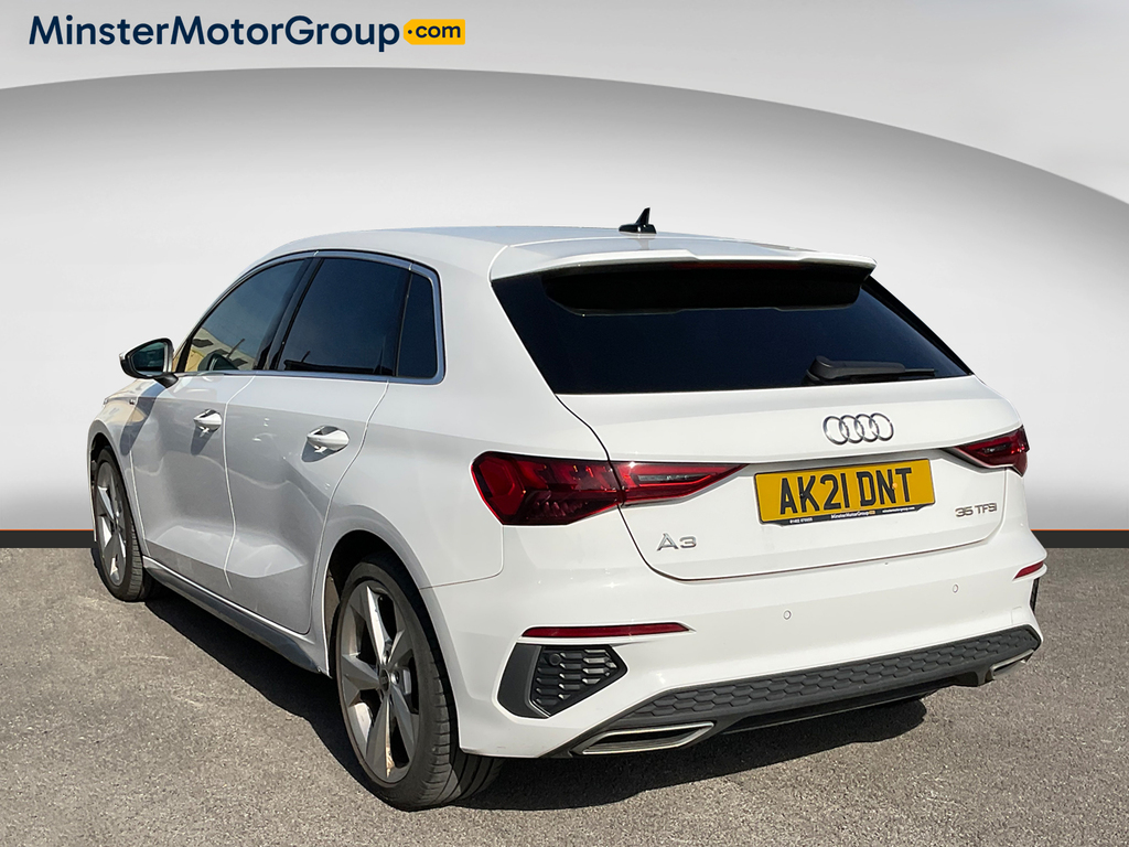Audi A3 S Line 35 Tfsi AK21DTN White #4