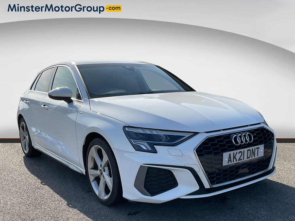 Audi A3 S Line 35 Tfsi White