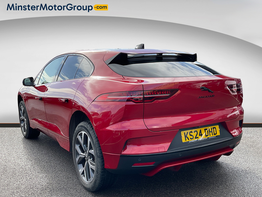 Jaguar I-Pace R-dynamic Hse Black KS24DHD Red #4