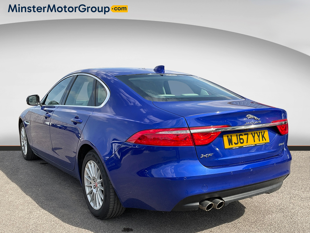 Jaguar XF Prestige D WJ67YYK Blue #4