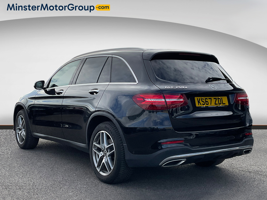Mercedes-Benz GLC Class Glc 250 D 4M Amg Line Prem A KS67ZDL Black #4