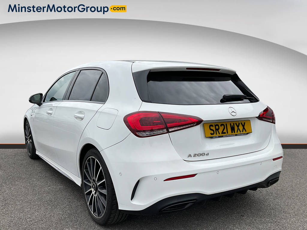Mercedes-Benz A Class A 200 Exclusive Edition D SR21WXX White #4