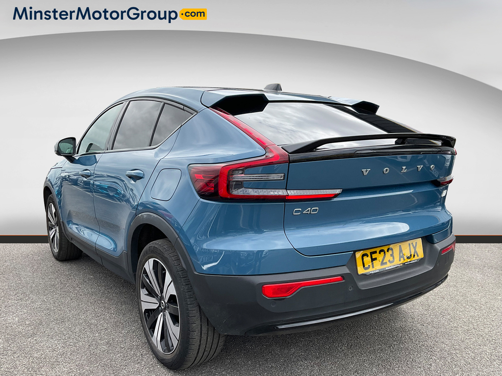 Volvo C40 Recharge Ev CF23AJX Blue #4