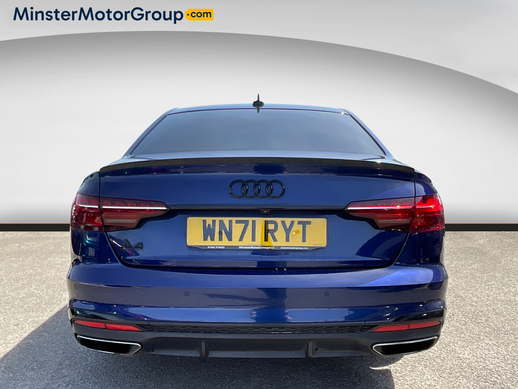 Audi A4 S Ln Blk Ed 35 Tfsi Mhev Sa WN71RYT Blue #3