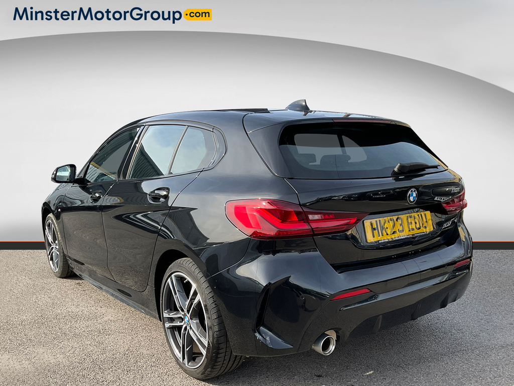 BMW 1 Series 118I M Sport HK23EUU Black #4