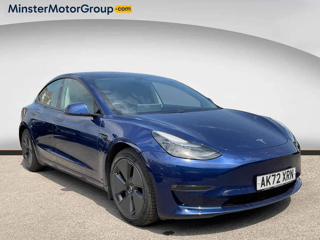 Tesla Model 3 Long Range Awd Blue