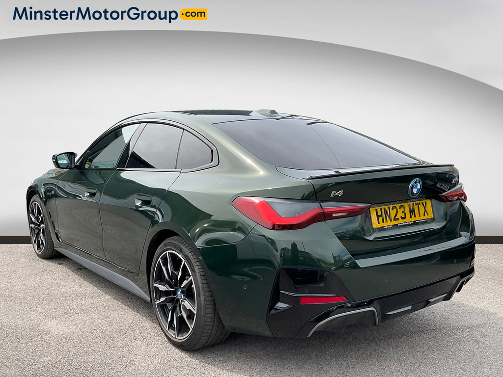 BMW i4 M50 Green #4