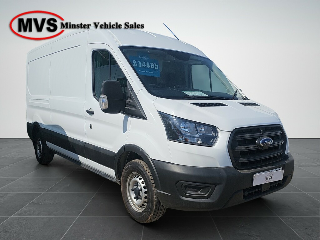 Ford Transit Custom 2.0-Transit-leader-van-350-l3-2.0l-ecoblue-130ps-f White