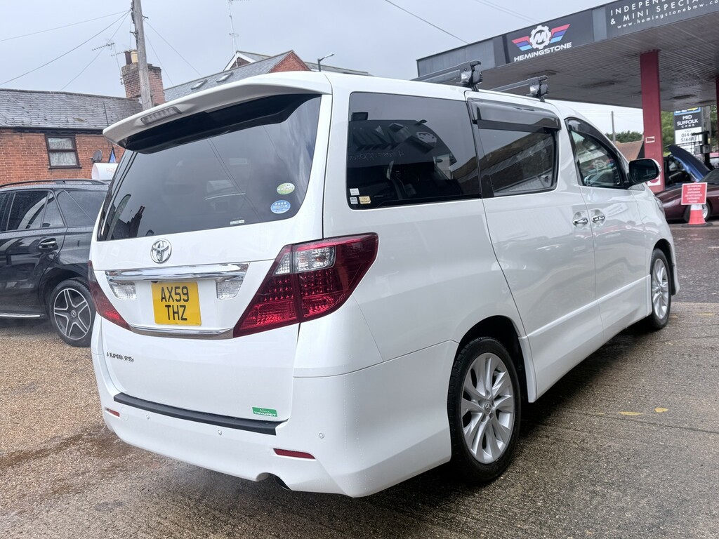 Toyota Alphard Mpv Black #8