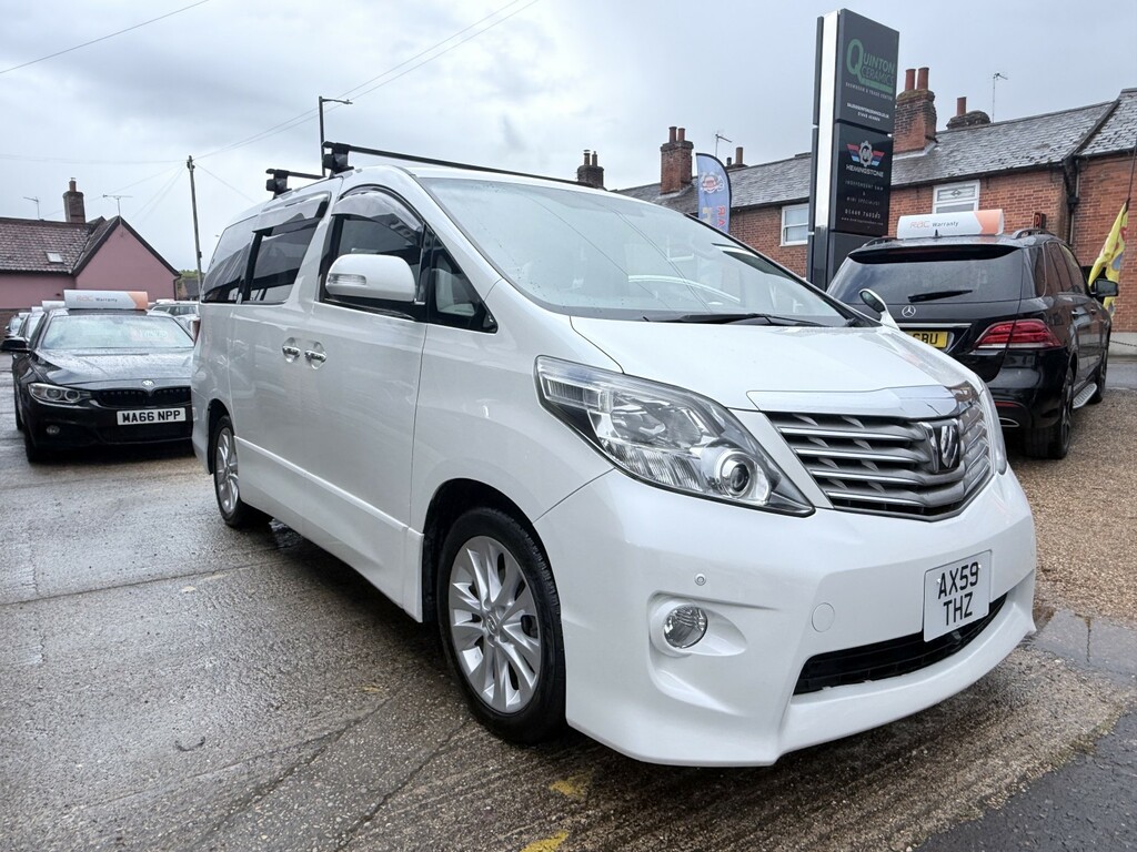 Toyota Alphard Mpv Black #11