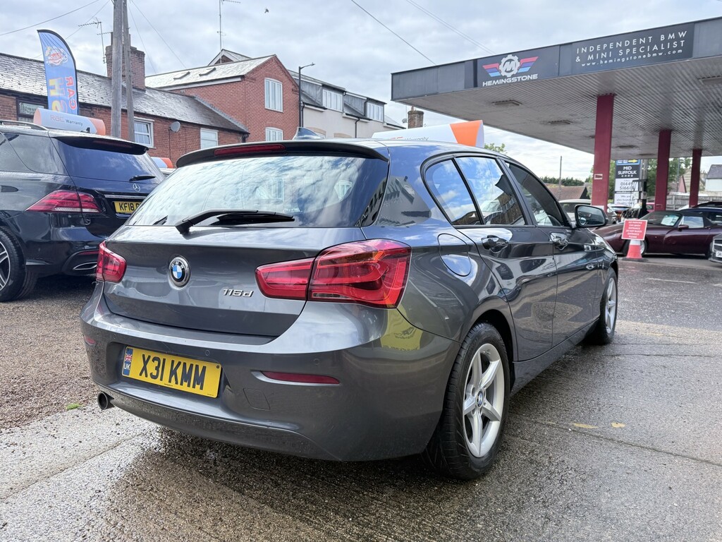 BMW 1 Series Hatchback 1.5 116D Ed Plus 5-Door 201515 X31KMM Grey #6
