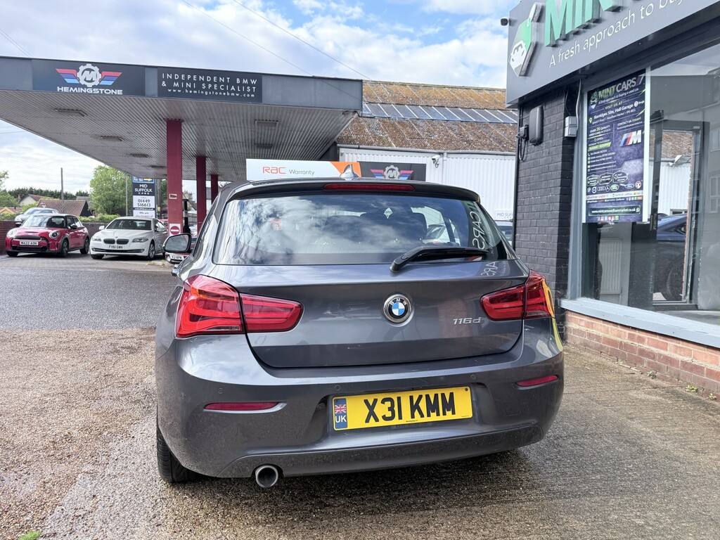 BMW 1 Series Hatchback 1.5 116D Ed Plus 5-Door 201515 X31KMM Grey #5