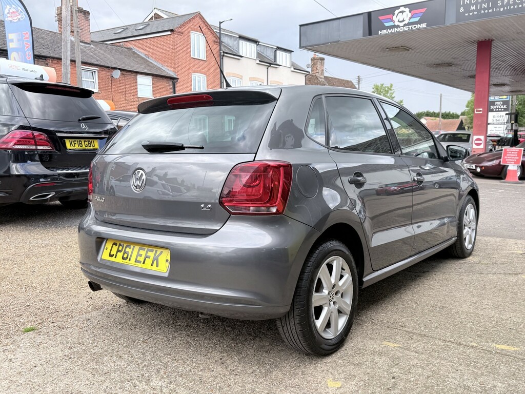 Volkswagen Polo Hatchback 1.4 Match 201161 CP61EFK Grey #6