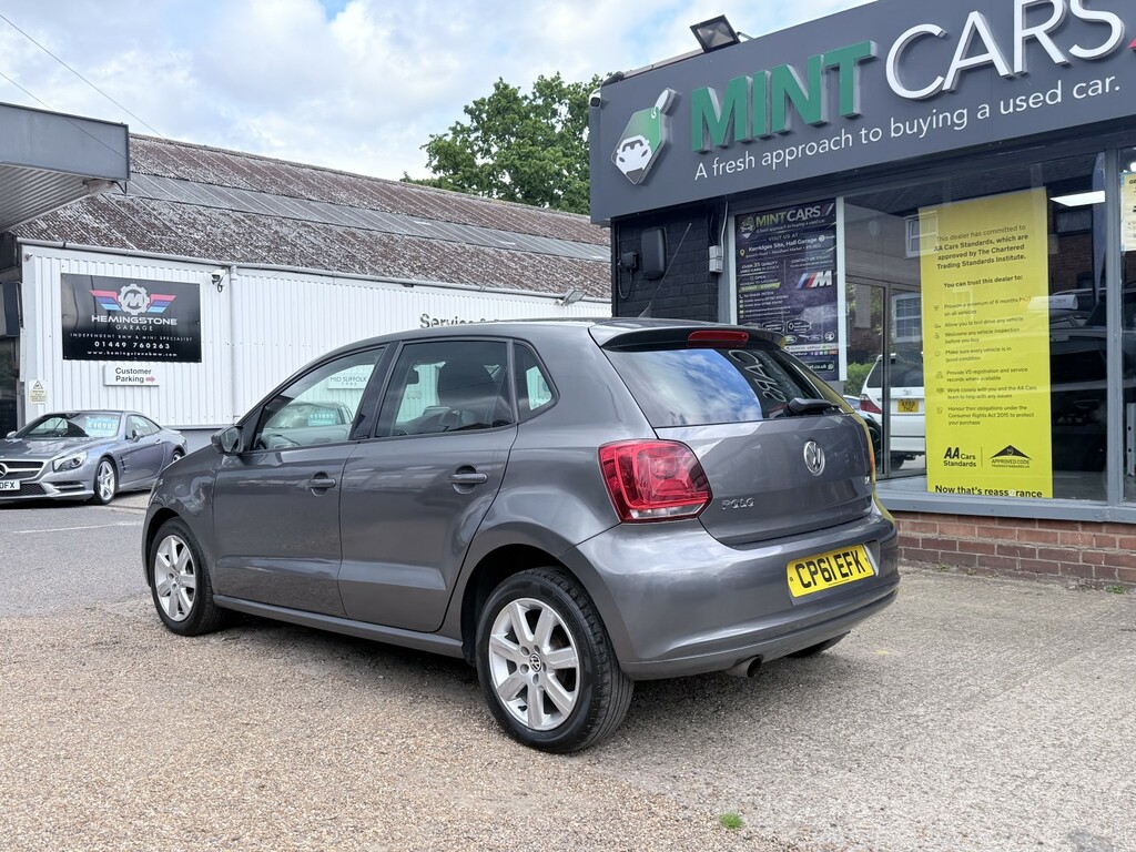 Volkswagen Polo Hatchback 1.4 Match 201161 CP61EFK Grey #4