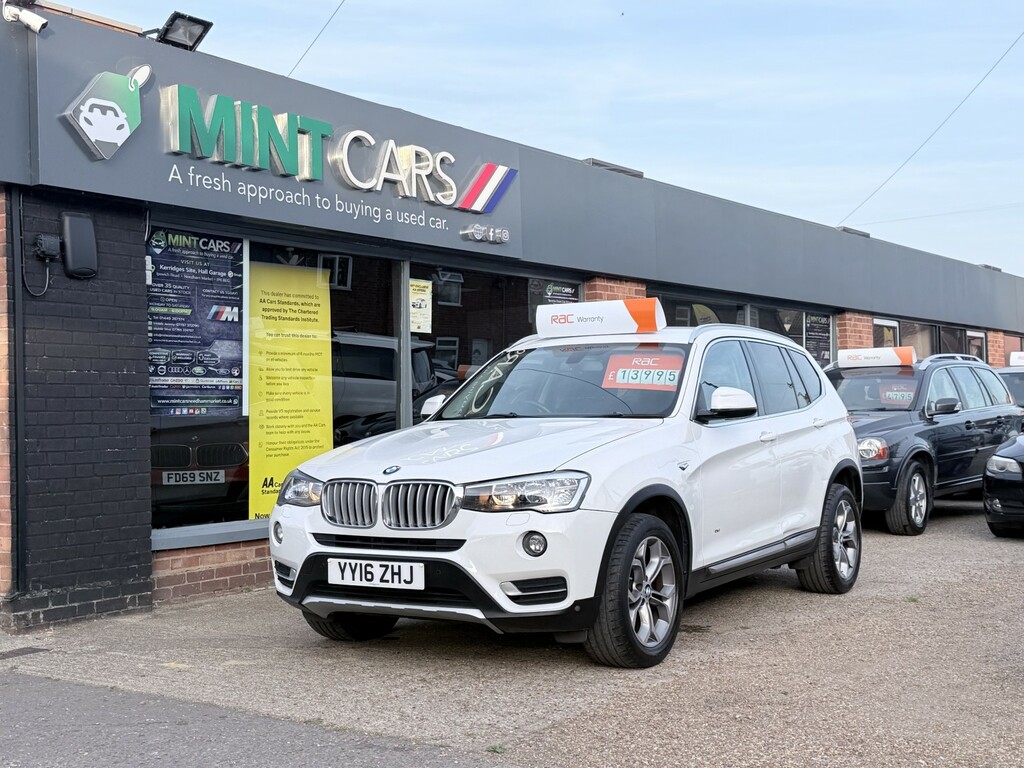 BMW X3 Suv 2.0 X3 Xdrive20d Xline 201616 White