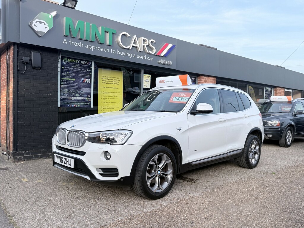 BMW X3 Suv 2.0 X3 Xdrive20d Xline 201616 YY16ZHJ White #3