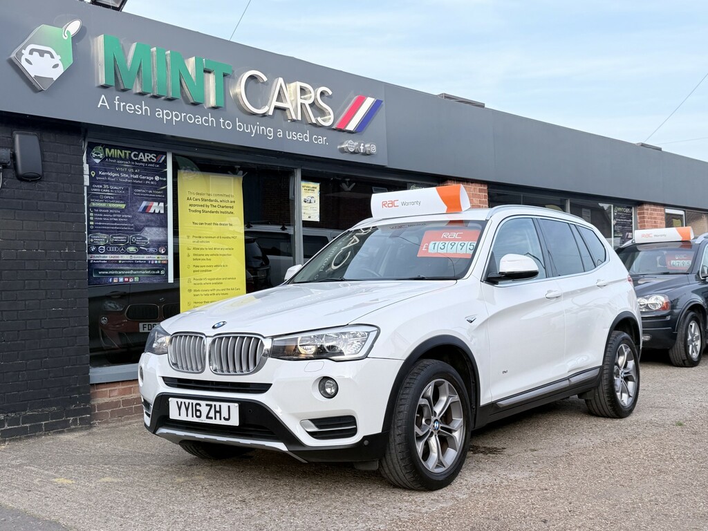 BMW X3 Suv 2.0 X3 Xdrive20d Xline 201616 YY16ZHJ White #2