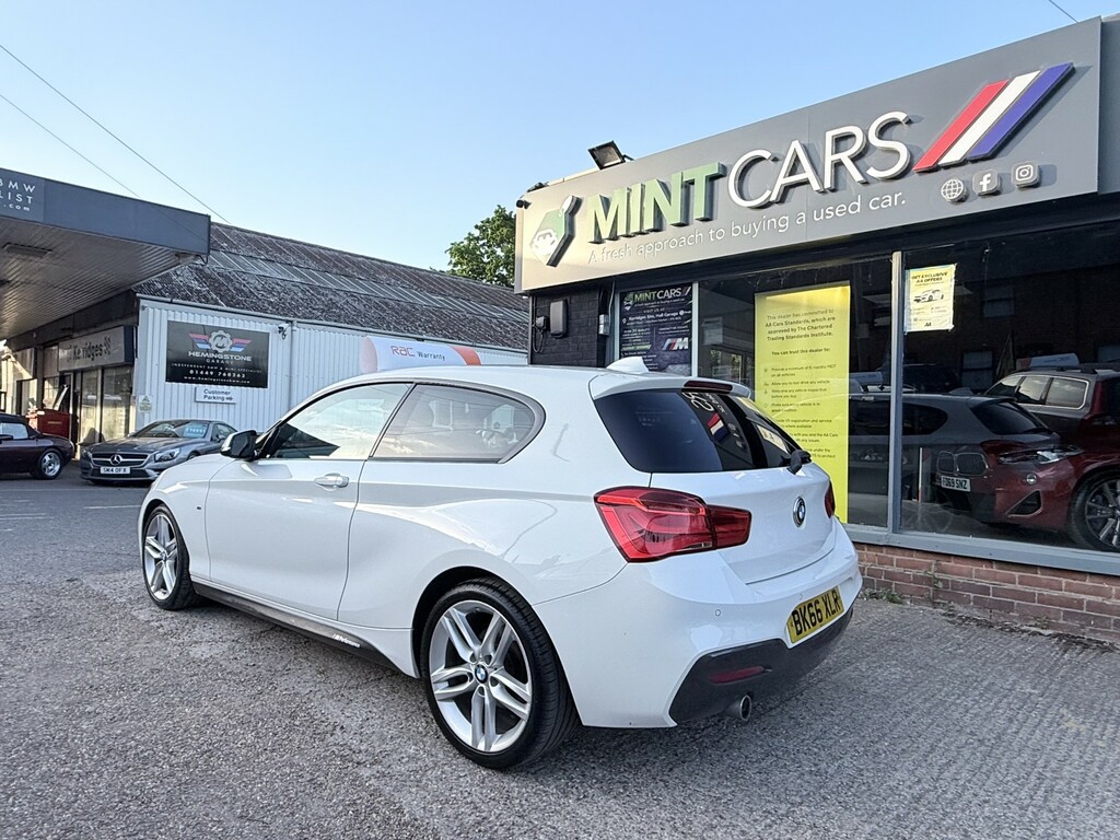 BMW 1 Series Hatchback 1.5 116D M Sport 3-Door 201666 BK66XLR White #5