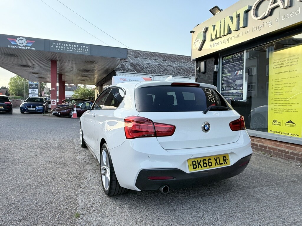 BMW 1 Series Hatchback 1.5 116D M Sport 3-Door 201666 BK66XLR White #6