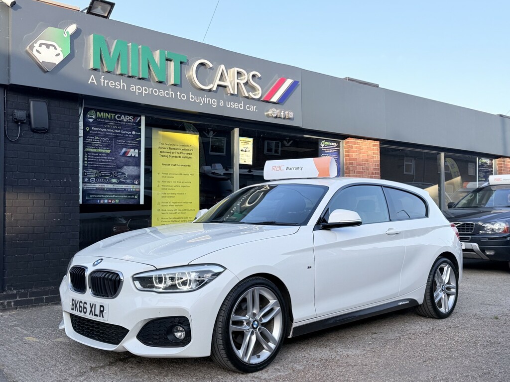 BMW 1 Series Hatchback 1.5 116D M Sport 3-Door 201666 BK66XLR White #2