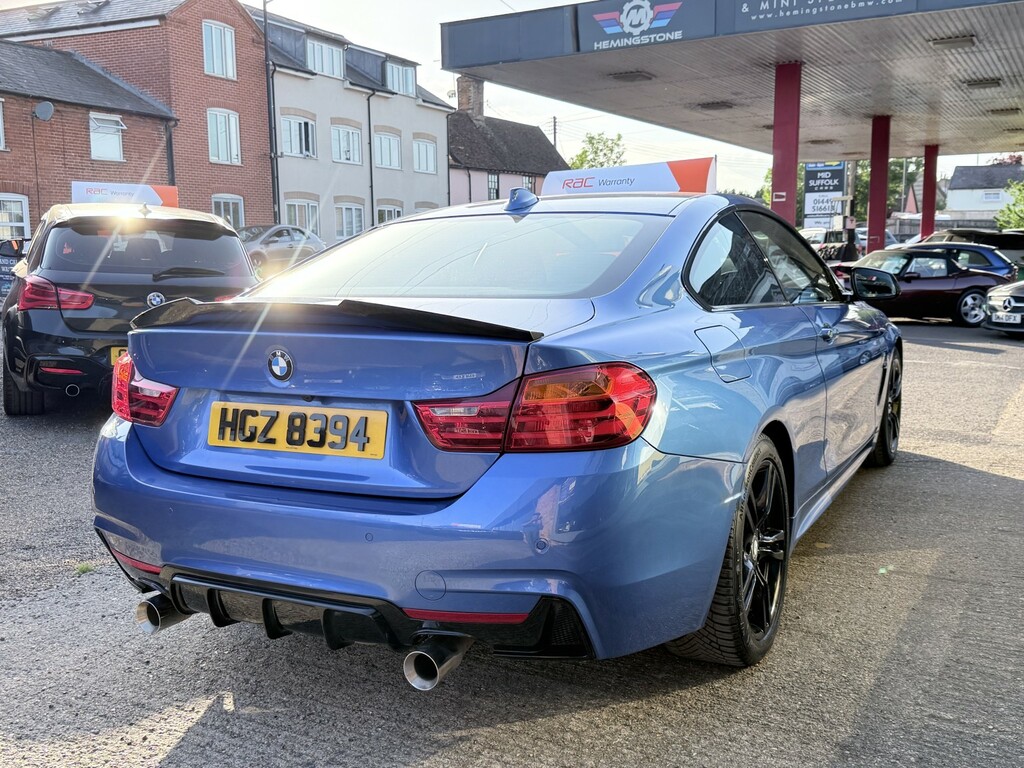 BMW 4 Series Gran Coupe Coupe 2.0 420D M Sport Coupe 201464 HGZ8394 Blue #3