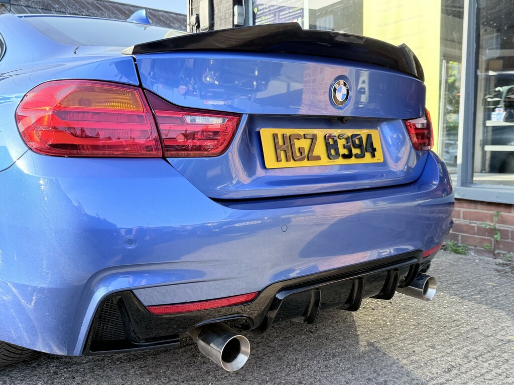 BMW 4 Series Gran Coupe Coupe 2.0 420D M Sport Coupe 201464 HGZ8394 Blue #6