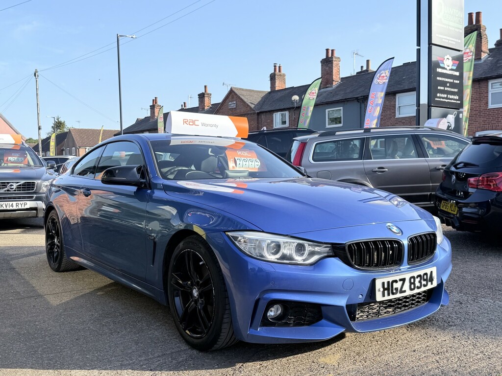 BMW 4 Series Gran Coupe Coupe 2.0 420D M Sport Coupe 201464 HGZ8394 Blue #5