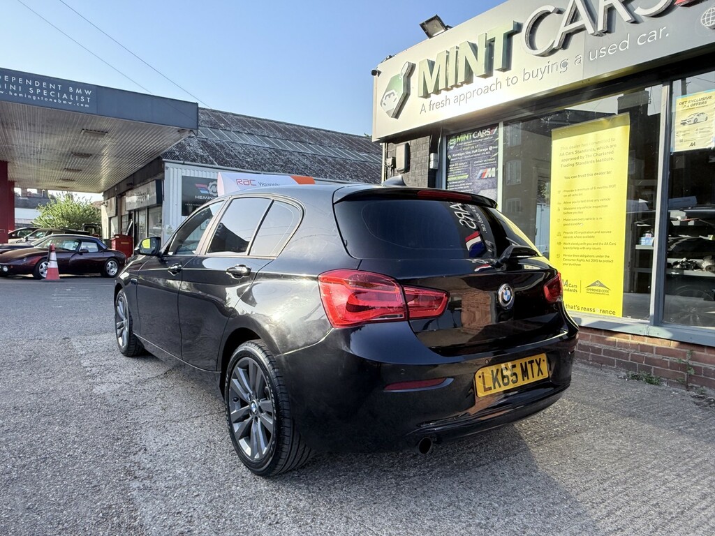 BMW 1 Series Hatchback 1.5 116D Sport 5-Door 201565 LK65MTX Black #5