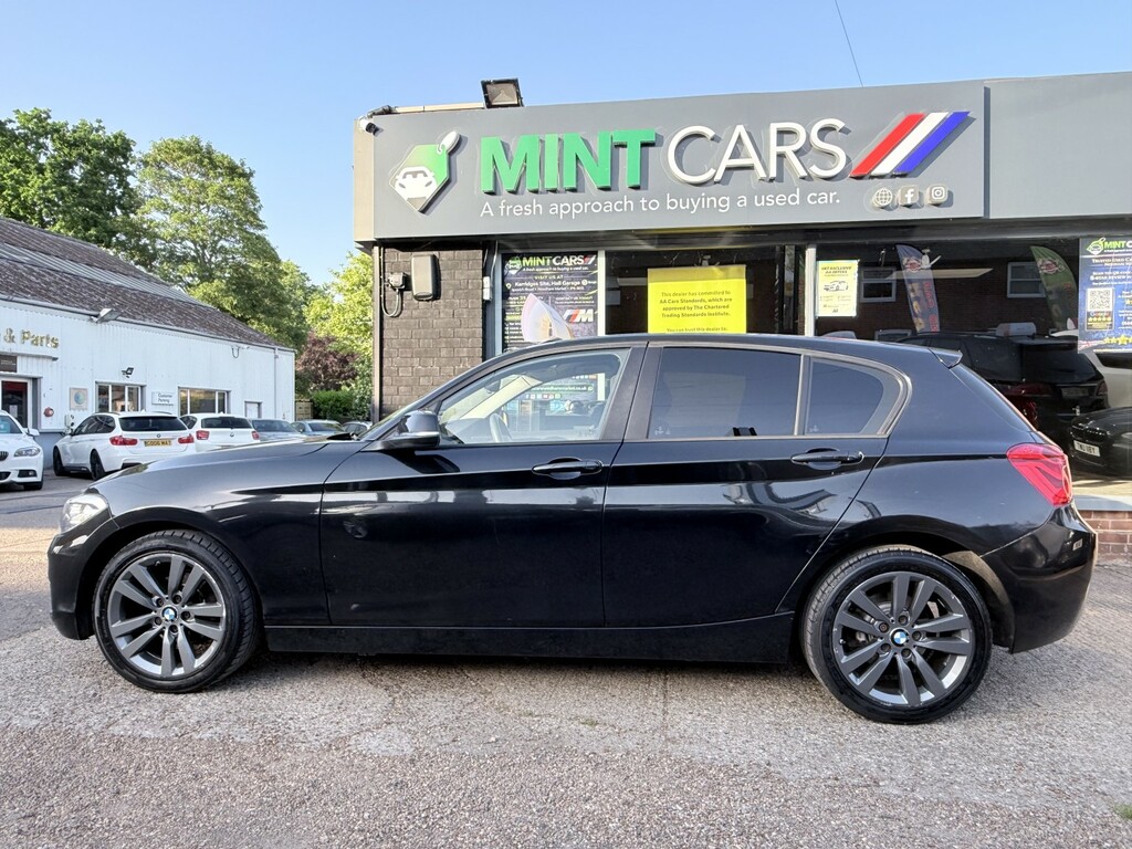 BMW 1 Series Hatchback 1.5 116D Sport 5-Door 201565 LK65MTX Black #3