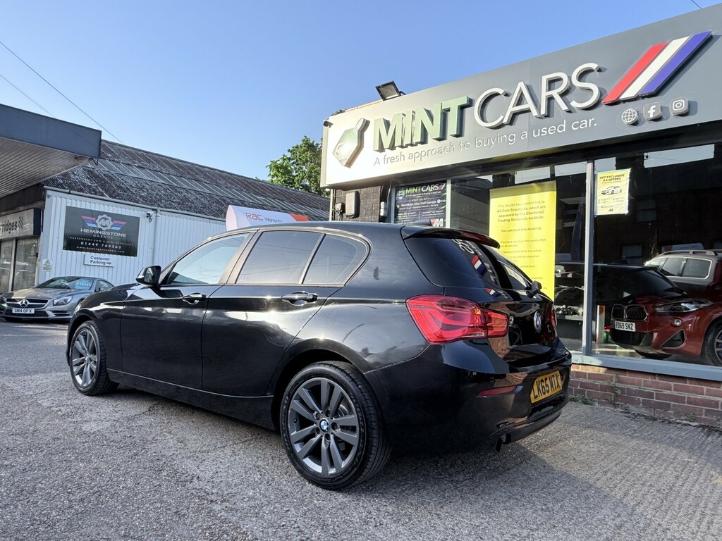 BMW 1 Series Hatchback 1.5 116D Sport 5-Door 201565 LK65MTX Black #4