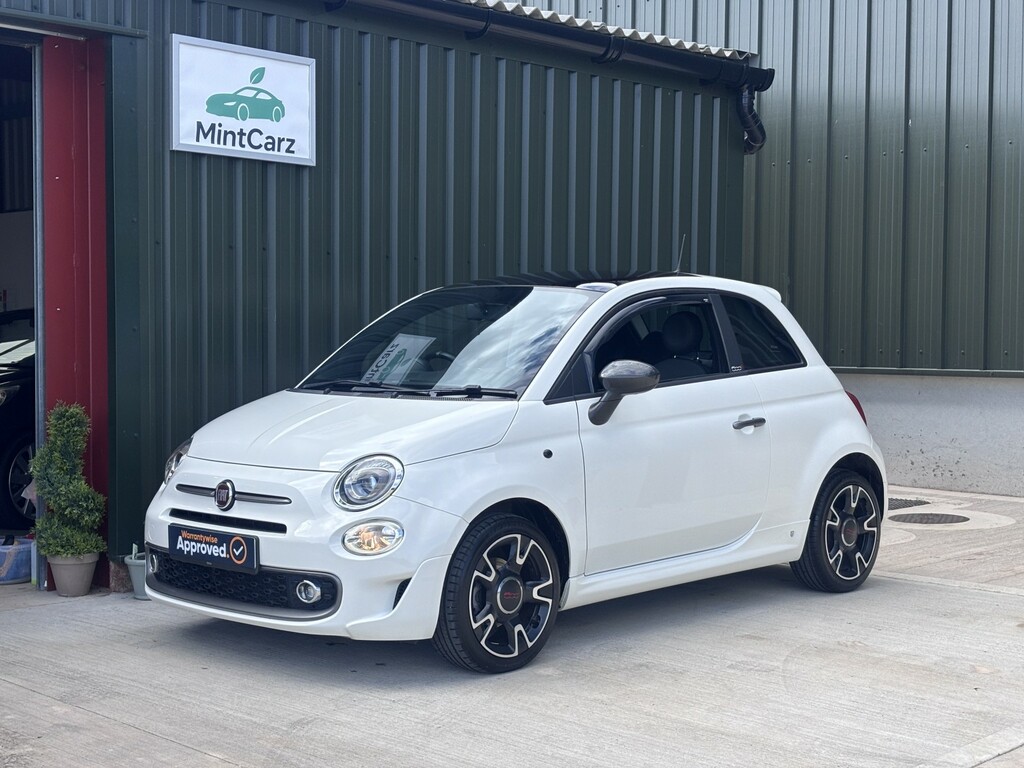 Fiat 500 Hatchback 1.2 500 My17 1.2 69Hp S 2016 White