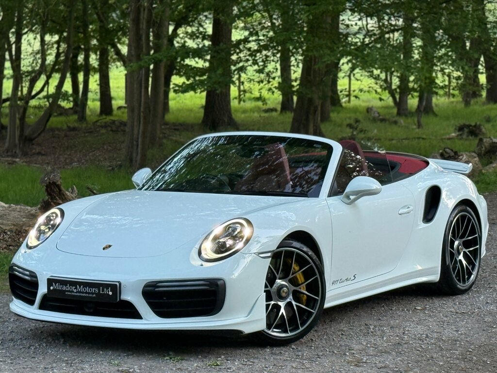 Porsche 911 3.8T 991 Turbo S Convertible Pdk 4Wd Eu White #6