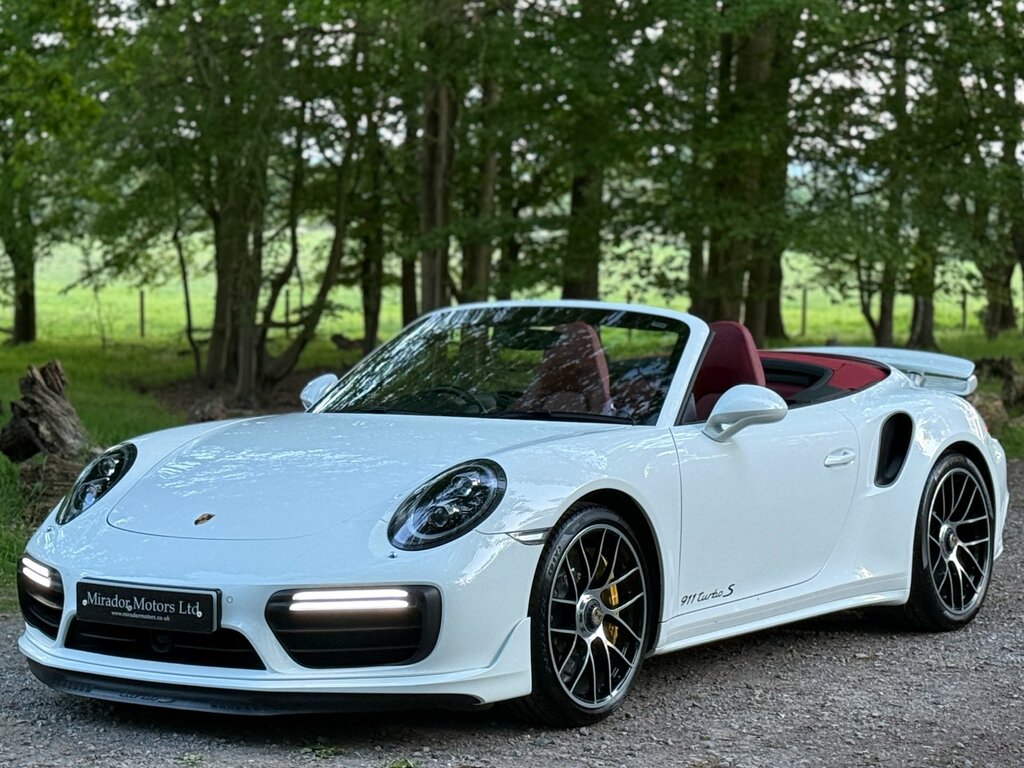 Porsche 911 3.8T 991 Turbo S Convertible Pdk 4Wd Eu White #5