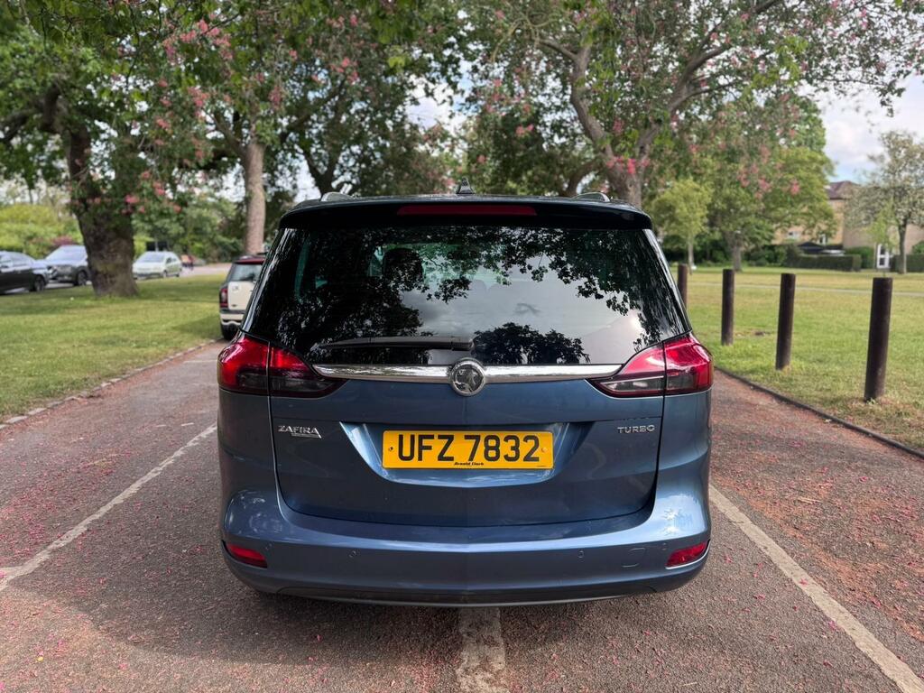 Vauxhall Zafira Tourer 1.4T 16V Sri Euro 5 UFZ7832 Blue #6