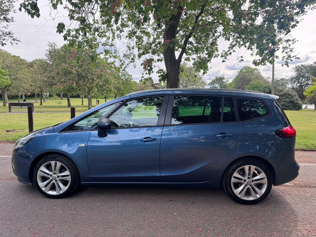 Vauxhall Zafira Tourer 1.4T 16V Sri Euro 5 UFZ7832 Blue #4