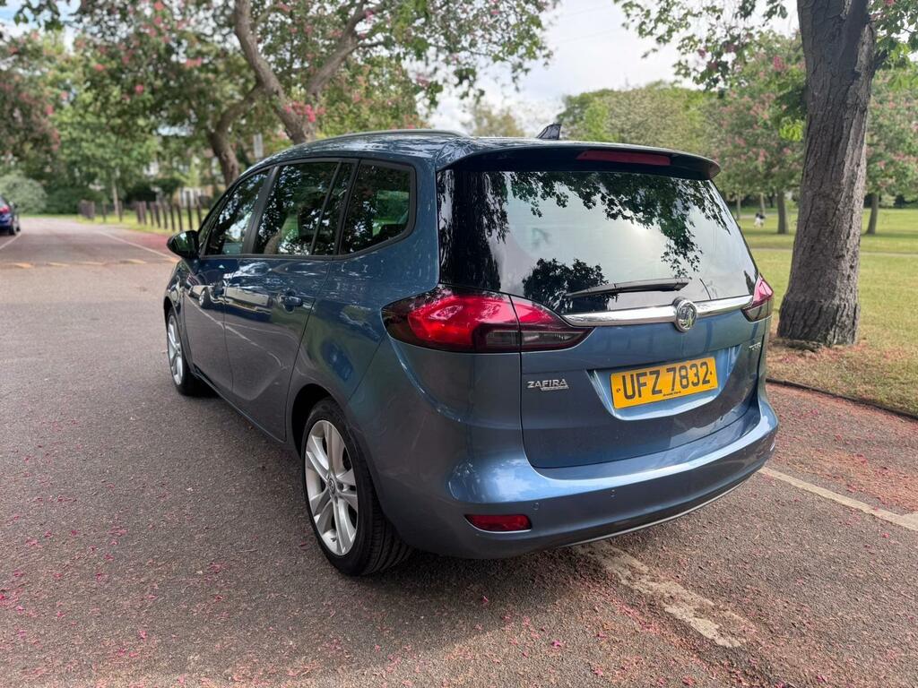 Vauxhall Zafira Tourer 1.4T 16V Sri Euro 5 UFZ7832 Blue #5