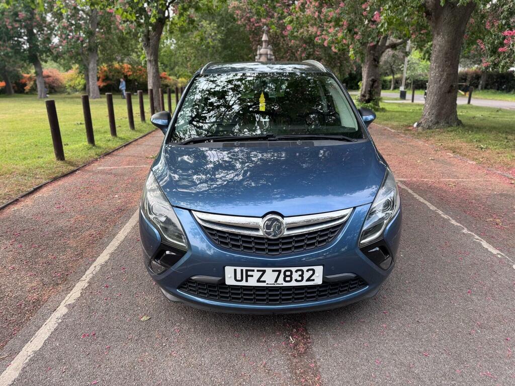 Vauxhall Zafira Tourer 1.4T 16V Sri Euro 5 UFZ7832 Blue #2