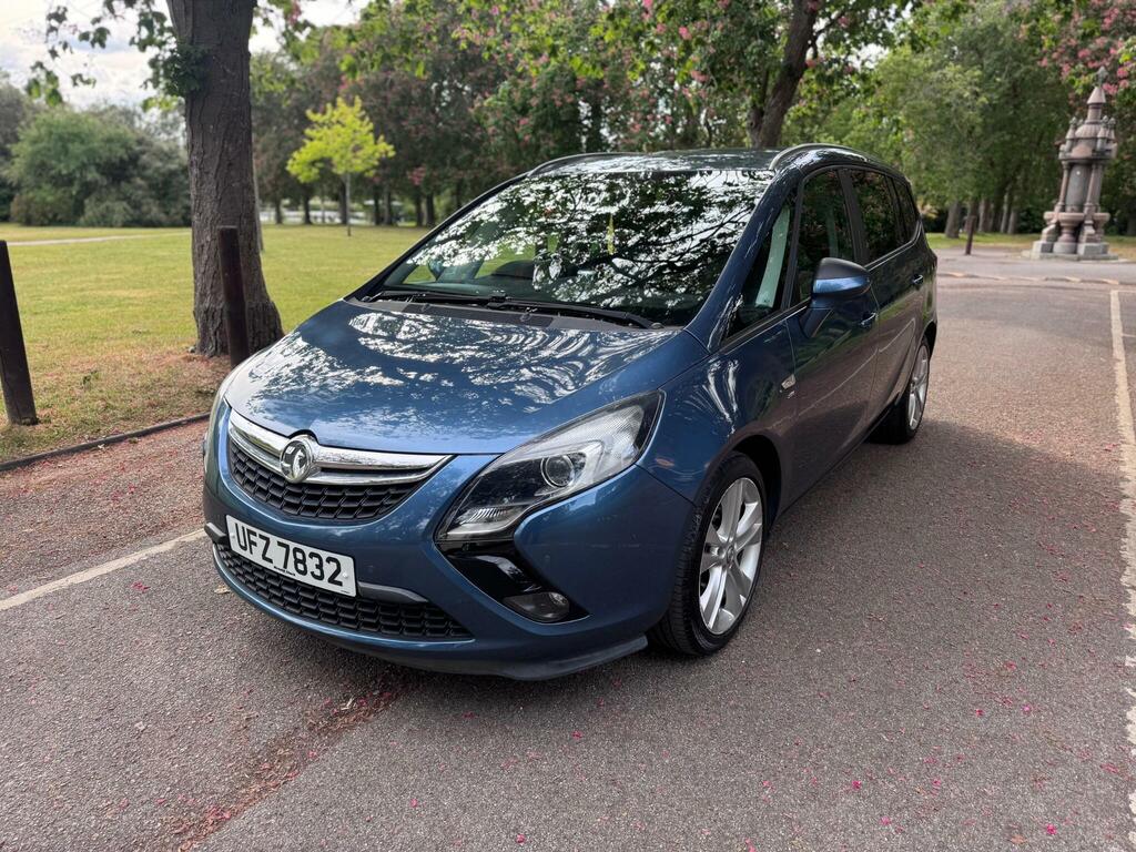Vauxhall Zafira Tourer 1.4T 16V Sri Euro 5 UFZ7832 Blue #3