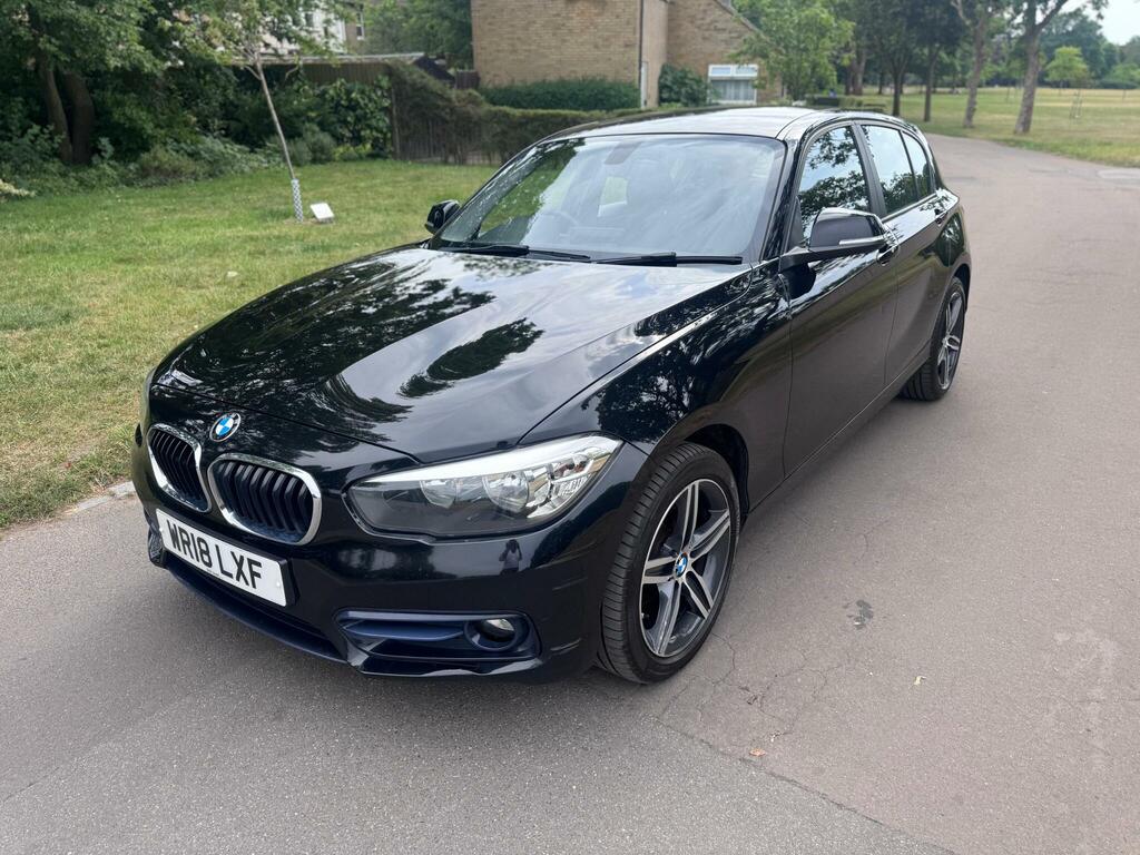 BMW 1 Series 1.5 116D Sport Euro 6 Ss WR18LXF Black #3