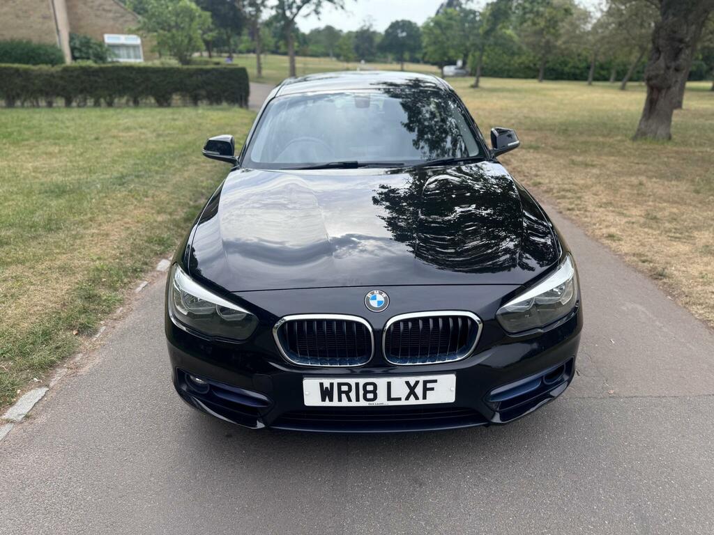 BMW 1 Series 1.5 116D Sport Euro 6 Ss WR18LXF Black #2