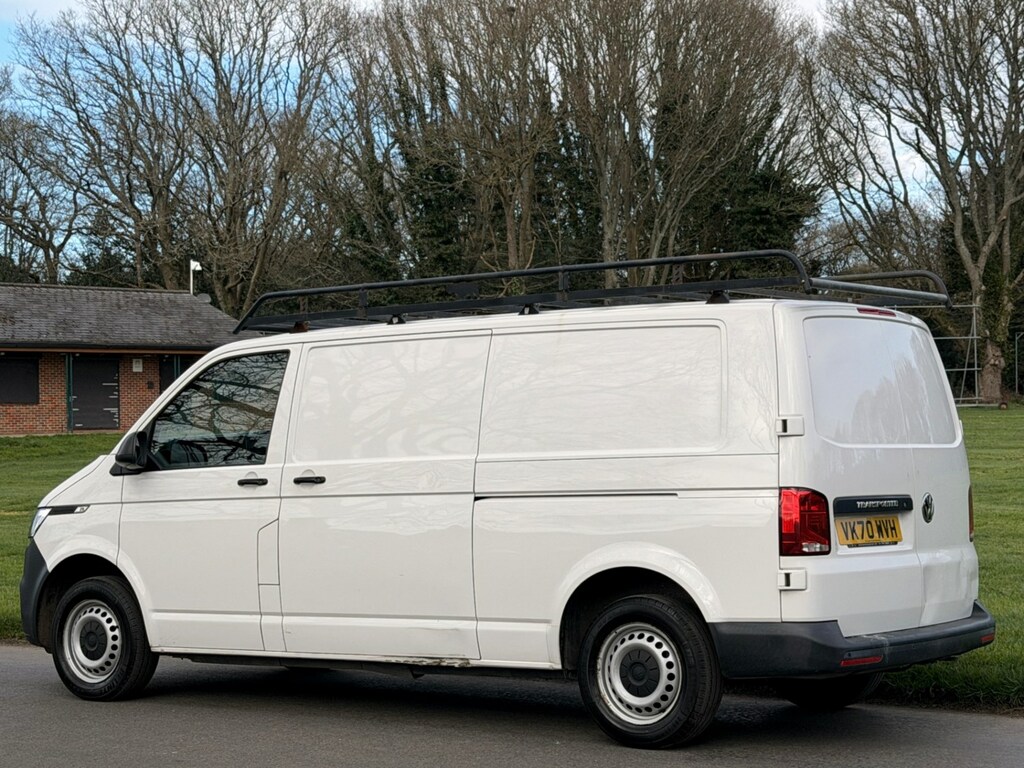 Volkswagen Transporter 2.0 Tdi 110 Startline Van VK70WVH White #6