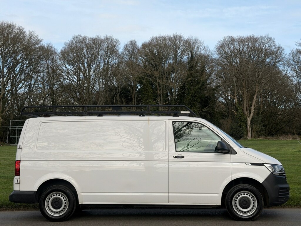 Volkswagen Transporter 2.0 Tdi 110 Startline Van VK70WVH White #3