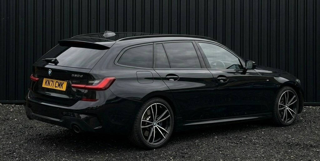 BMW 3 Series 320D Mht M Sport Step KN71CMK Black #5