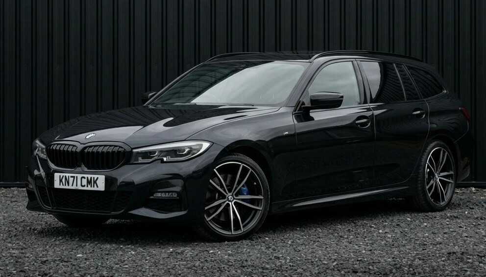 BMW 3 Series 320D Mht M Sport Step KN71CMK Black #2