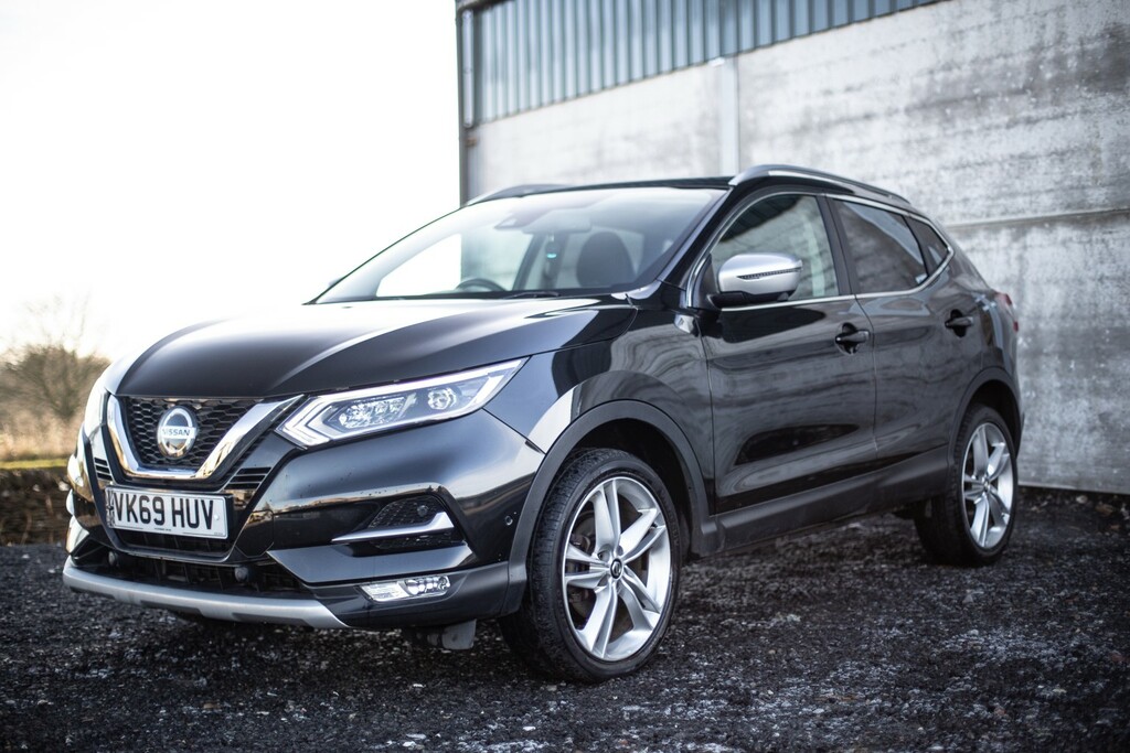Nissan Qashqai Suv 1.3 Dig-t N-motion 2019 VK69HUV Black #3