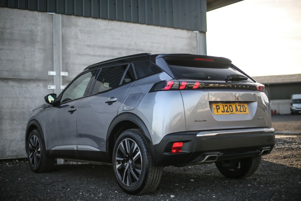 Peugeot 2008 Suv 1.2 Puretech Gt Line 2020 PJ20AZD Grey #5